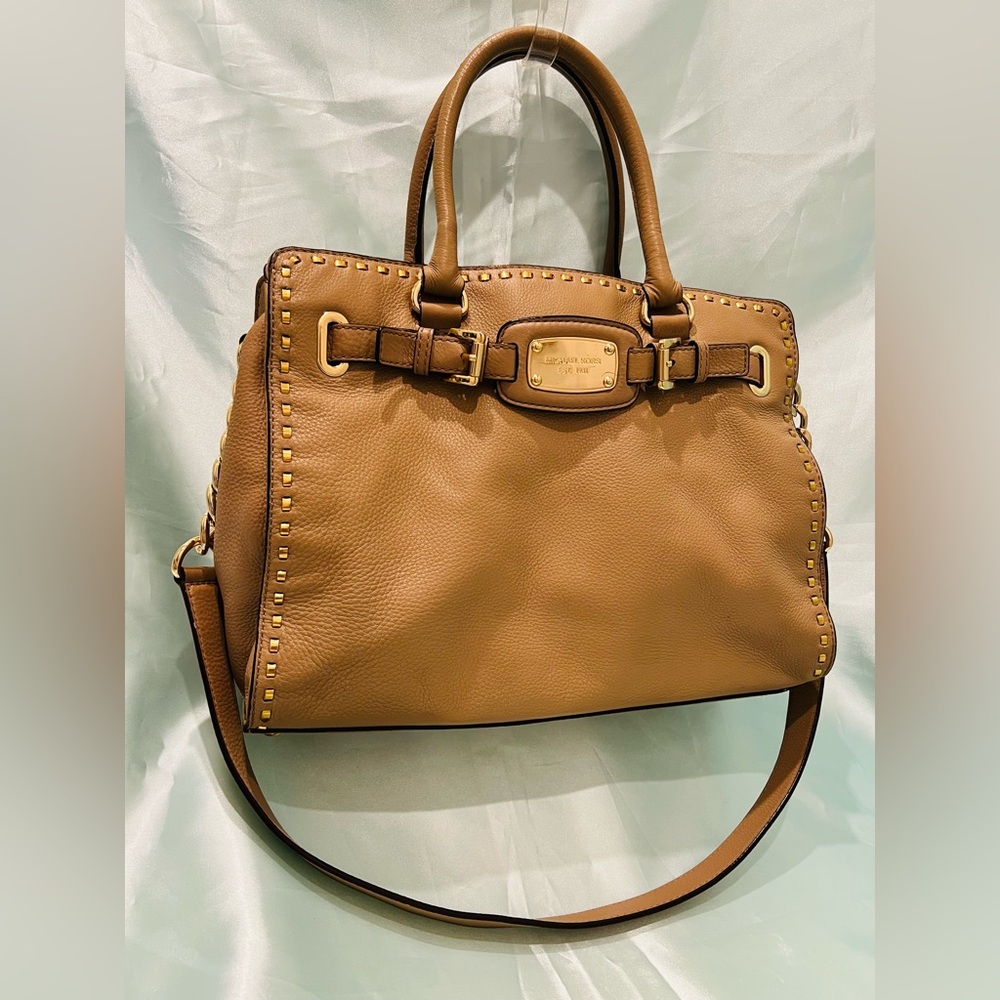 Michael Kors Tan Satchel Bag